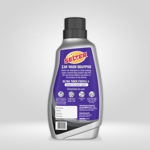 Selzer Car Wash Shampoo - 500ml